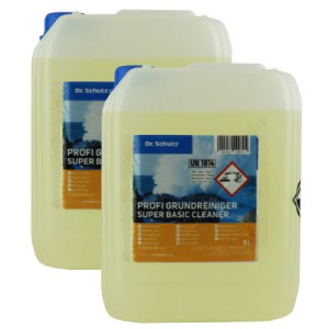 Dr. Schutz Profi Grundreiniger 2 x 5 Liter Reinigungsmittel für PVC-Böden Kanister