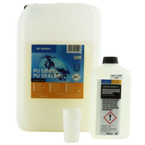 Dr. Schutz PU Siegel glänzend 5 Liter + 500 ml Vernetzer 2K-Langzeit-Siegel Kanister