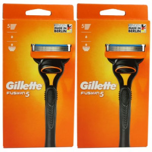 Gillette Fusion 5 Rasierer 2 x Rasierapparat & 1 x Klinge