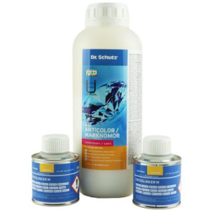 Dr. Schutz PU Anticolor seidenmatt 0,9 Liter + 2 x 90 ml Vernetzer