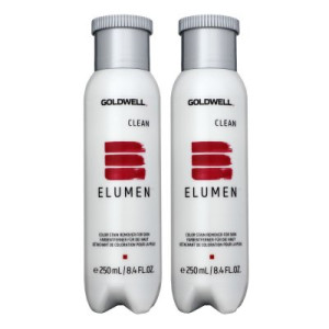 Goldwell Elumen Clean 2 x 250 ml Farbentferner für Kopf und Haut Entferner