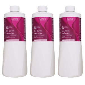Londa Color Oxidationscreme Intensivtönung 3 x 1 L 6 % Oxidationsemulsion