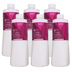 Londa Color Oxidationscreme Intensivtönung 6 x 1 L 6 % Oxidationsemulsion