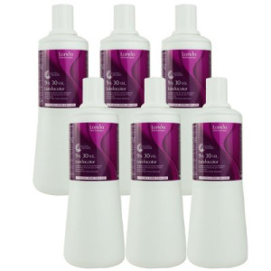 Londa Color Oxidationscreme Intensivtönung 6 x 1 L 9 % Oxidationsemulsion