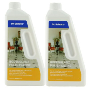 Dr. Schutz Bodenglanz 2 x 750 ml Pflege & Refresher auch für PU-Oberflächen