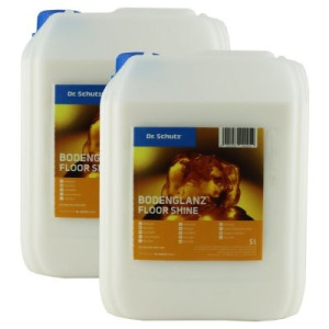 Dr. Schutz Bodenglanz 2 x 5 Liter Kanister für die Einpflege Bodenbeläge