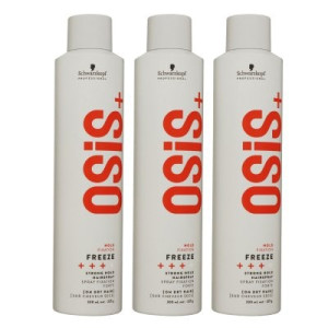 Schwarzkopf Osis Freeze 3 x 300 ml Haarspray starker Halt