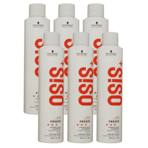 Schwarzkopf Osis Freeze 6 x 300 ml Haarspray starker Halt