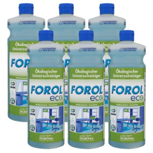 Dr. Schnell Forol Eco 6 x 1 Liter Ökologischer Universalreiniger Konzentrat