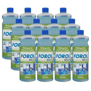 Dr. Schnell Forol Eco 12 x 1 Liter Ökologischer Universalreiniger Konzentrat