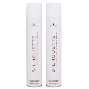 Schwarzkopf Silhouette Classic Formula 2 x 500 ml Haarspray flexibler Halt