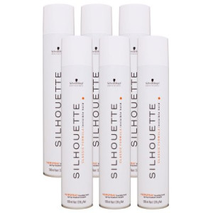 Schwarzkopf Silhouette Classic Formula 6 x 500 ml Haarspray flexibler Halt