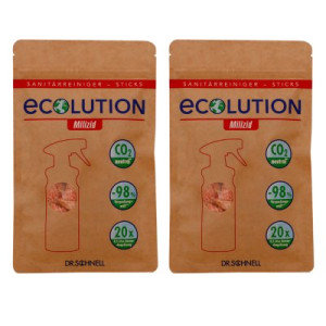 Dr. Schnell Ecolution Milizid 2 x 20 Sanitärreiniger-Sticks Kalklöser