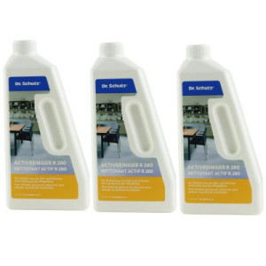 Dr. Schutz R 280 Aktivreiniger 3 x 750 ml Bauschluss- und Zwischenreiniger