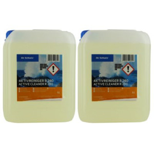 Dr. Schutz R 280 Aktivreiniger 2 x 5 Liter Bauschluss- und Zwischenreiniger Kanister