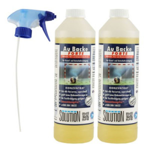 Solution Au Backe Forte 2 x 500 ml Hochkonzentrat entfernt alle Harzarten