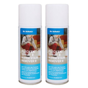 Dr. Schutz Fleckenspray R 2 x 200 ml für textile Beläge Polster Textilien