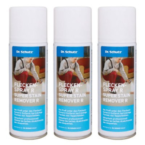 Dr. Schutz Fleckenspray R 3 x 200 ml für textile Beläge Polster Textilien