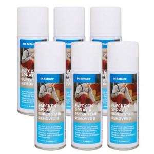 Dr. Schutz Fleckenspray R 6 x 200 ml für textile Beläge Polster Textilien