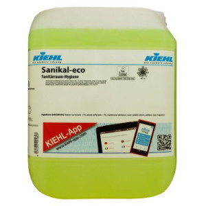 Kiehl Sanikal Eco 10 Liter Sanitärreiniger löst Kalk- und Seifenrückstände
