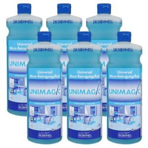 Dr. Schnell Unimagic 6 x 1 Liter Unterhaltsreiniger Bodenreiniger Konzentrat