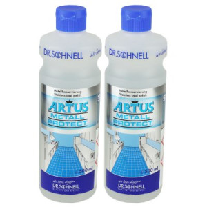 Dr. Schnell Artus Metall Protect 2 x 500 ml Edelstahl Metalloberflächen