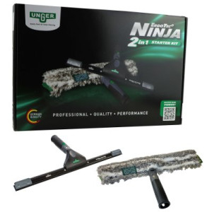 Unger Ergo Tec Ninja Glasreinigungsset 2 in 1 akn10