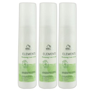 Wella Elements Renewing Leave In Spray 3 x 150 ml Conditioner Sprühpflege