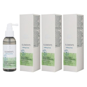 Wella Elements Calming 3 x 100 ml Haarserum Leave In Pflege
