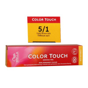Wella Color Touch Rich Naturals 60 ml 5/1 hellbraun asch