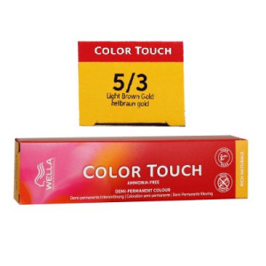 Wella Color Touch Rich Naturals 60 ml 5/3 hellbraun gold