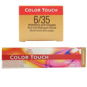 Wella Color Touch Rich Naturals 60 ml 6/35 dunkelblond gold mahagoni