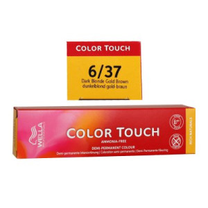 Wella Color Touch Rich Naturals 60 ml 6/37 dunkelblond gold-braun