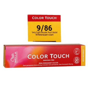 Wella Color Touch Rich Naturals 60 ml 9/86 lichtblond perl violett
