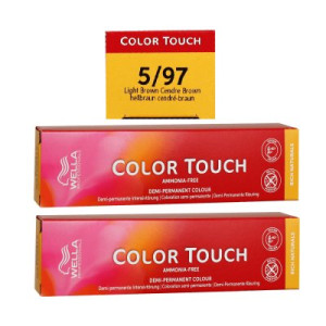 Wella Color Touch Rich Naturals 2 x 60 ml 5/97 hellbraun cendré braun