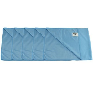 Unger MicroWipe 5 x Lite blau Microfasertuch Glas und Fensterreinigung 60 x 80cm