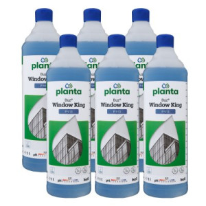 Buzil Planta Buz Window King 6 x 1 Liter P 913 ökologischer Fenster- und Glasreiniger