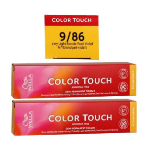 Wella Color Touch Rich Naturals 2 x 60 ml 9/86 lichtblond perl violett