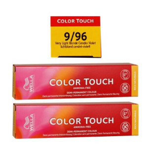 Wella Color Touch Rich Naturals 2 x 60 ml 9/96 lichtblond cendré violett