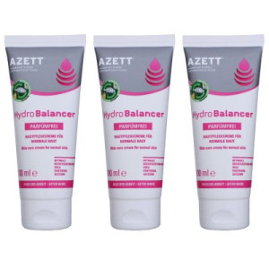 Azett Hydro Balancer Apre sens Creme 3 x 100 ml Hautpflegecreme für Normale Haut