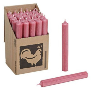 25 Stabkerzen Altrosa 180 x 22 mm Kerzenfarm Kerzen Candle