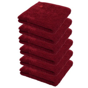 6er Ross Frottier Handtuch 4004 Vita 19 Marsala 50 x 100 cm Baumwolle
