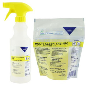 Kleen Purgatis Purina Multi Kleen Tab Pro 30 Tabs Packung & 500 ml Leerflasche