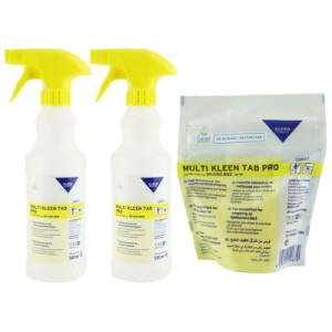 Kleen Purgatis Purina Multi Kleen Tab Pro 30 Tabs Packung & 2 x 500 ml Flasche