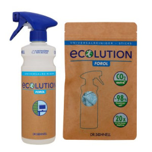 Dr. Schnell Ecolution Forol 20 Universalreiniger Sticks & 500 ml Leerflasche