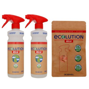 Dr. Schnell Ecolution Milizid 20 Sticks & 2 x 500 ml Leerflasche