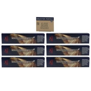Wella Koleston 6 x 60 ml 6/00 dunkelblond natur