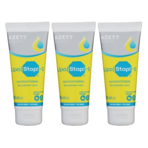 Azett Lipo Stop Pre Ol Sens Cream 3 x 100 ml Hautschutzcreme