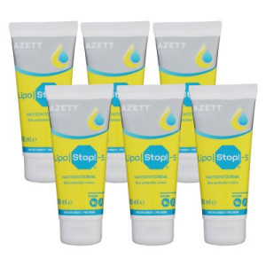Azett Lipo Stop Pre Ol Sens Cream 6 x 100 ml Hautschutzcreme