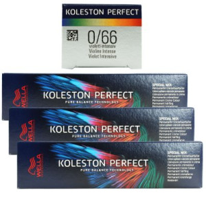 Wella Koleston Perfect ME Special Mix 3 x 60 ml 0/66 Violett Intensiv